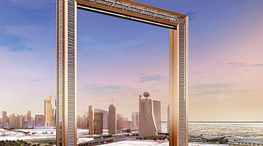 Dubai City Frame