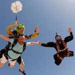 Tandem-skydiving-at-Desert-Campus-dropzone