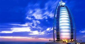 Burj Al Arab hotel in Dubai