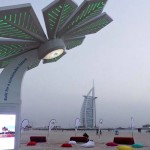 Wifi palms at Jumeirah beach