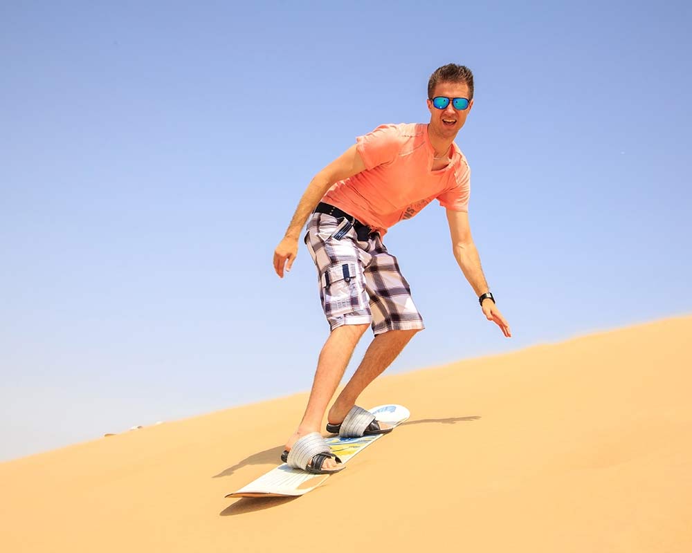 sand boarding