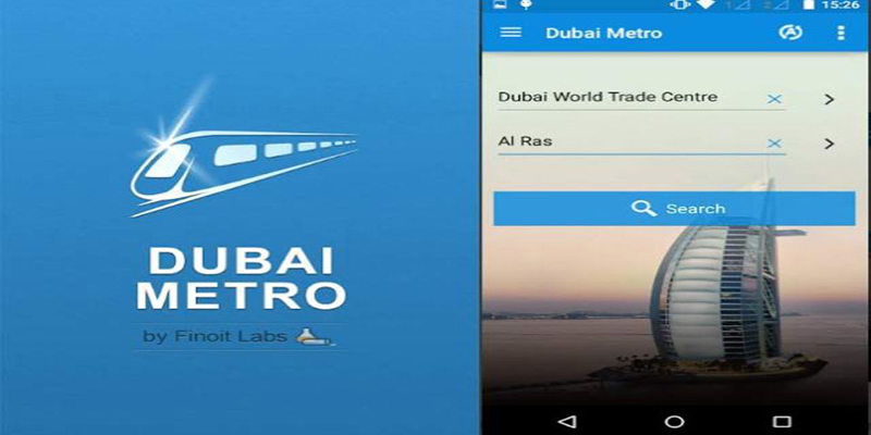 Dubai Metro Train App Image