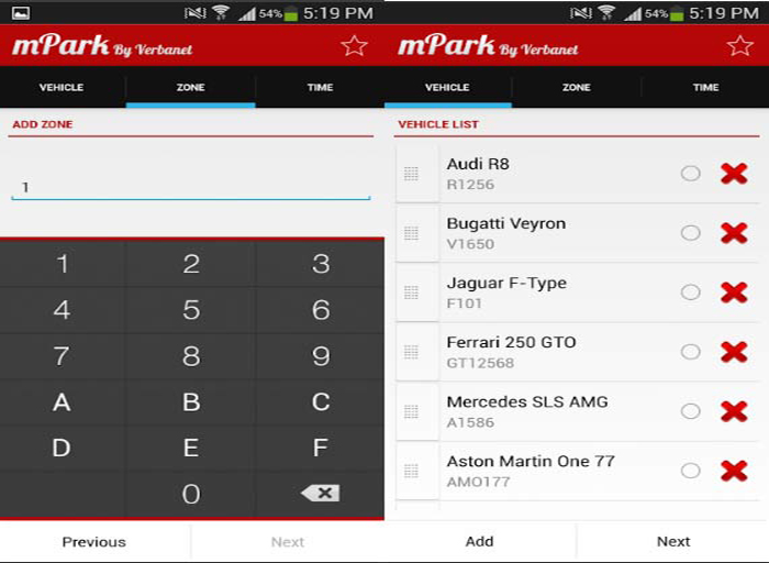 Mparking Dubai App Image
