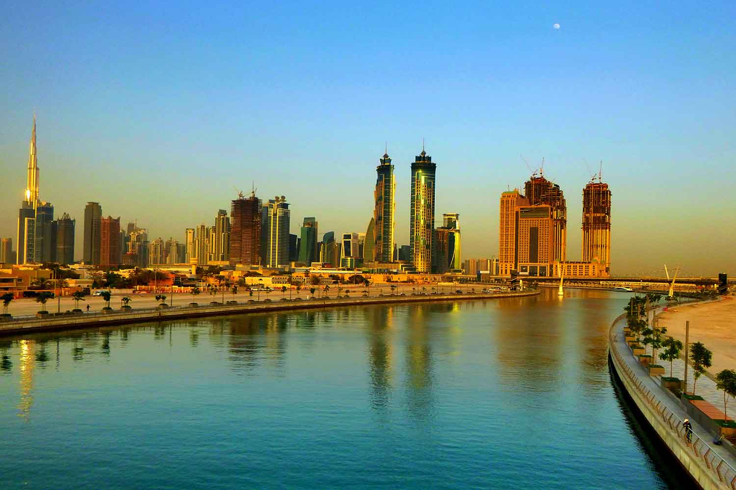 Dubai Water Canal Image