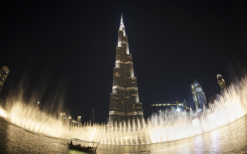 Bhurj Khalifa in Dubai