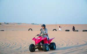 Quad biking