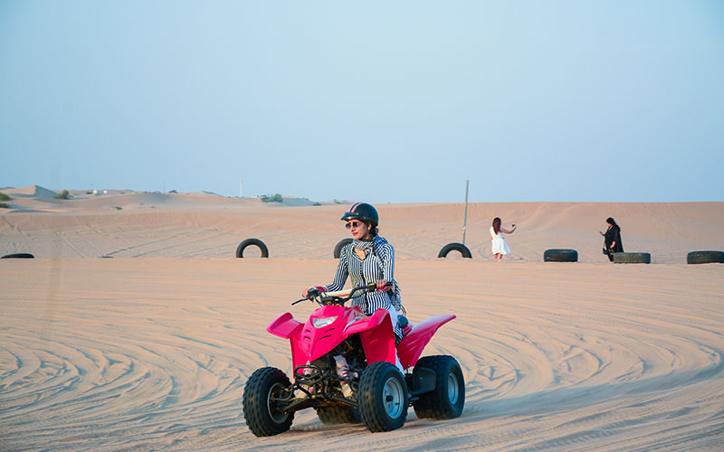 Quad biking 