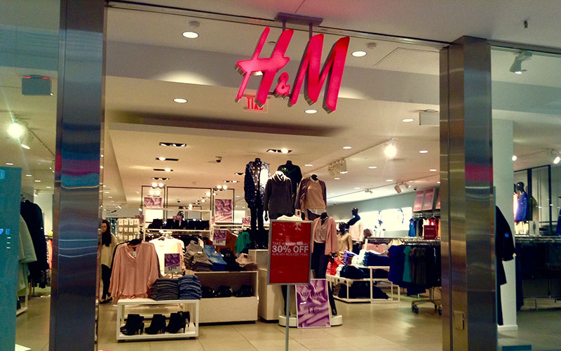 H&M Maternity store in Dubai